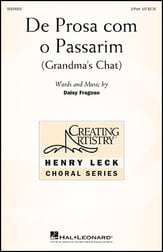 De Prosa com o Passarim SA choral sheet music cover